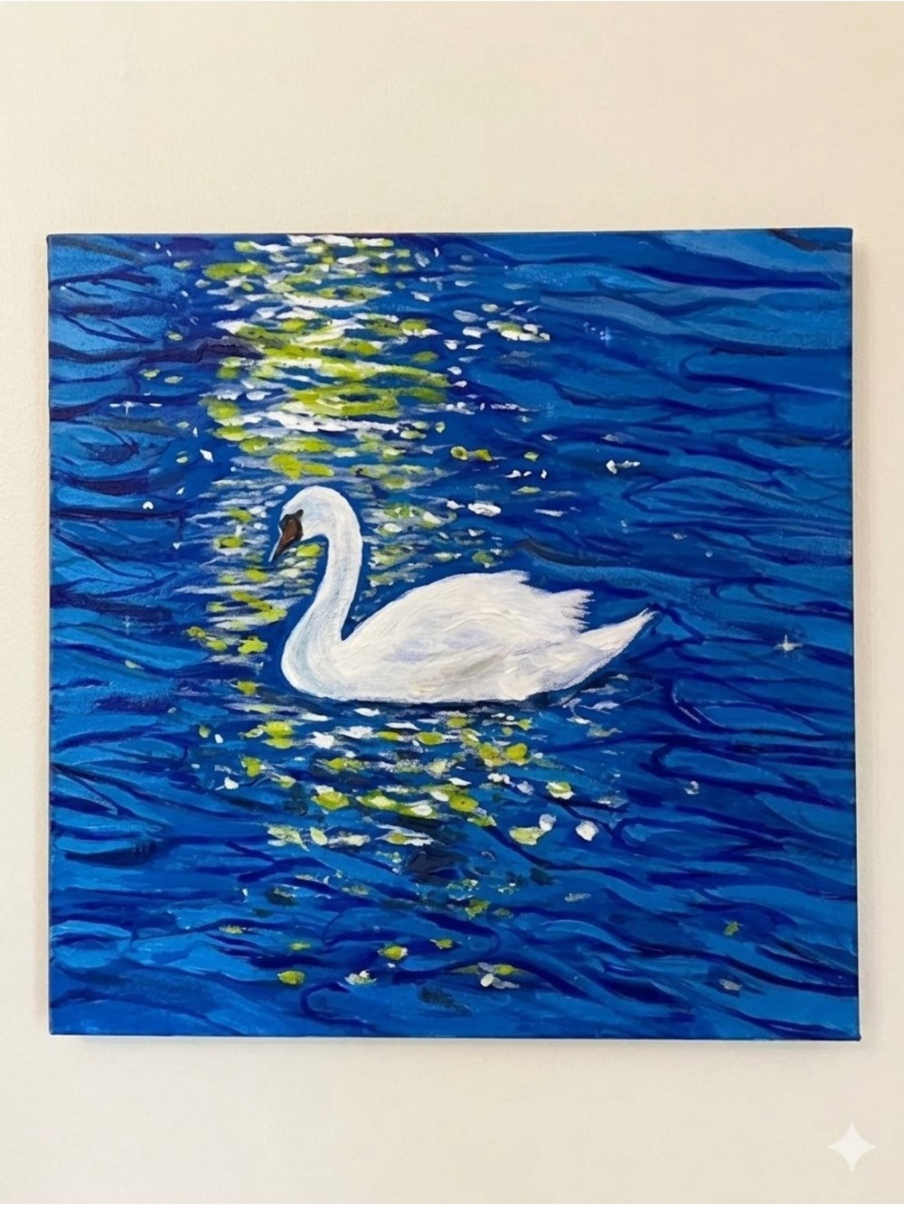 Original contemporary art acrylic Painting - Picture 3 of 3
